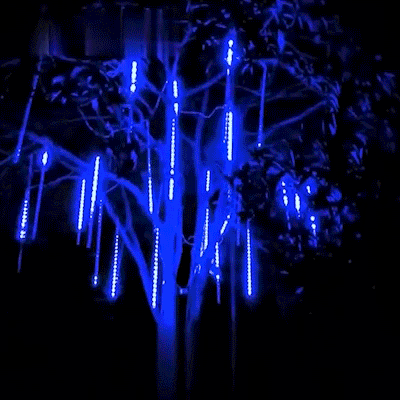Guirlande Stalactite de Noël Solaire