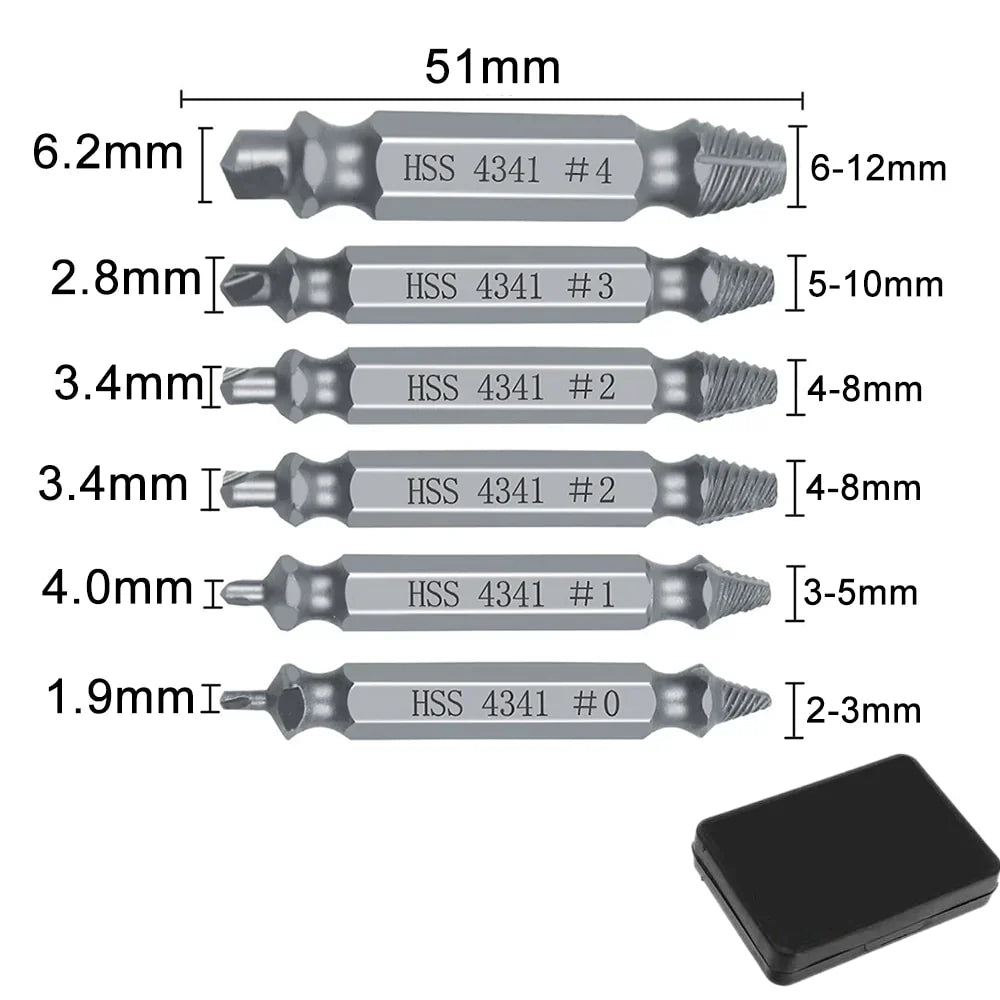 Extracteur de vis endommagée
