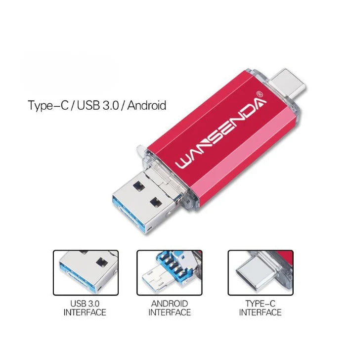 Clé USB 3.0 64GO Multifonctions