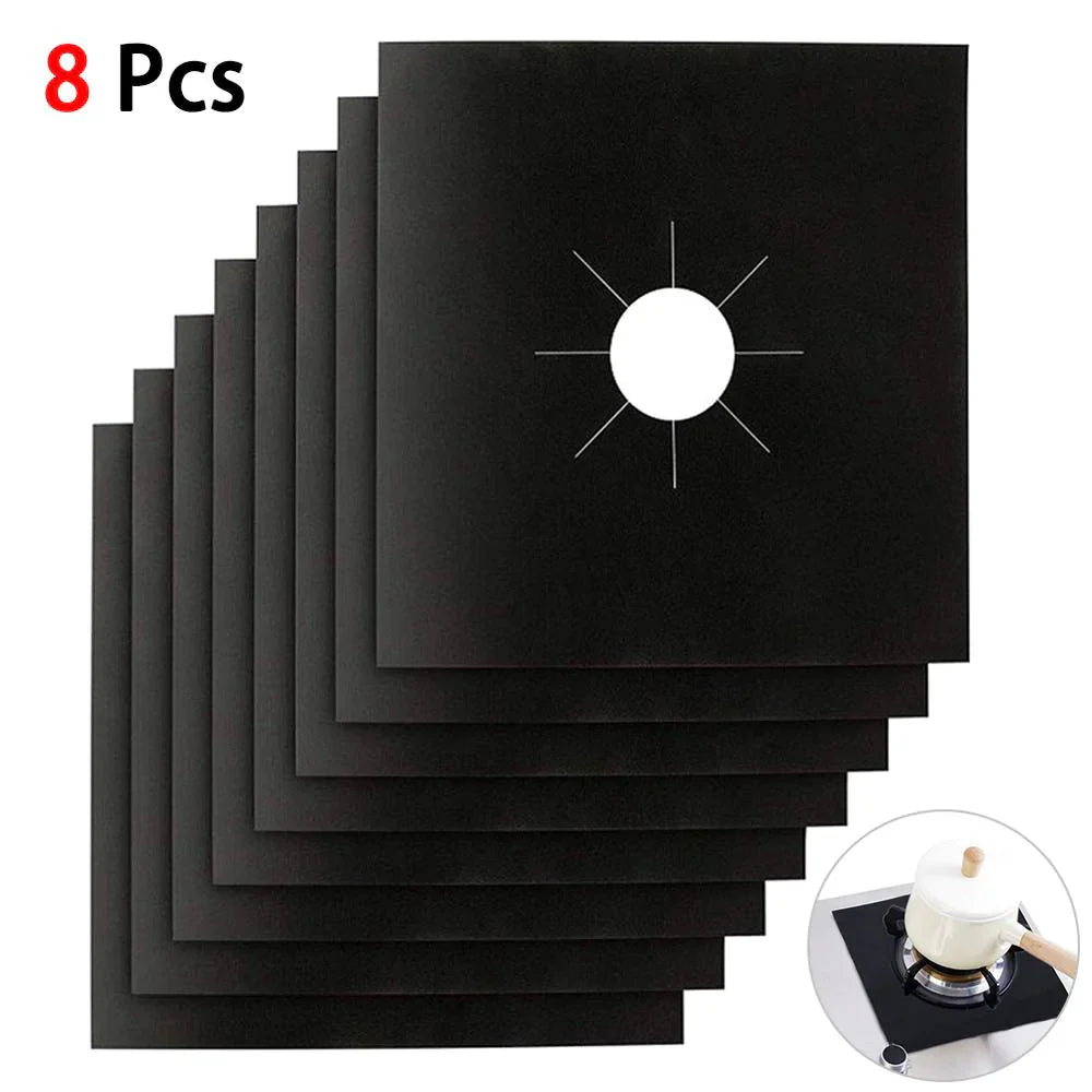 Lot de 8 protèges cuisinière