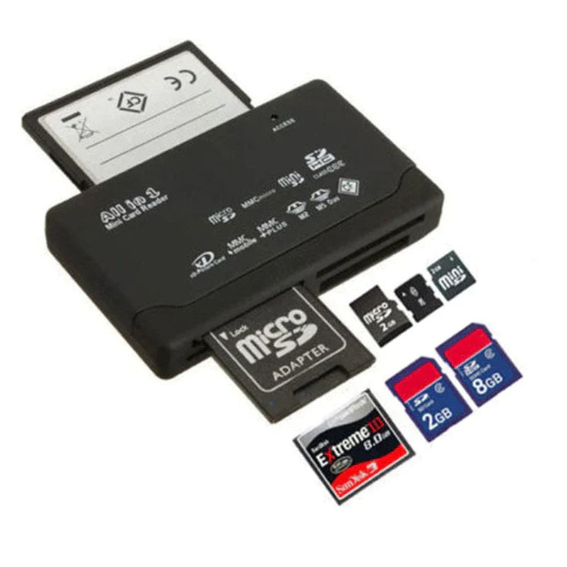 Lecteur de cartes tout en 1