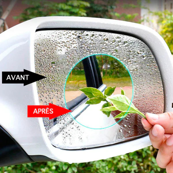Kit 4 Films Protecteurs Anti-Pluie pour Voiture