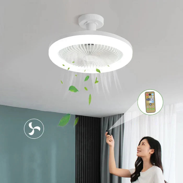 Ventilateur de Plafond Moderne à LED